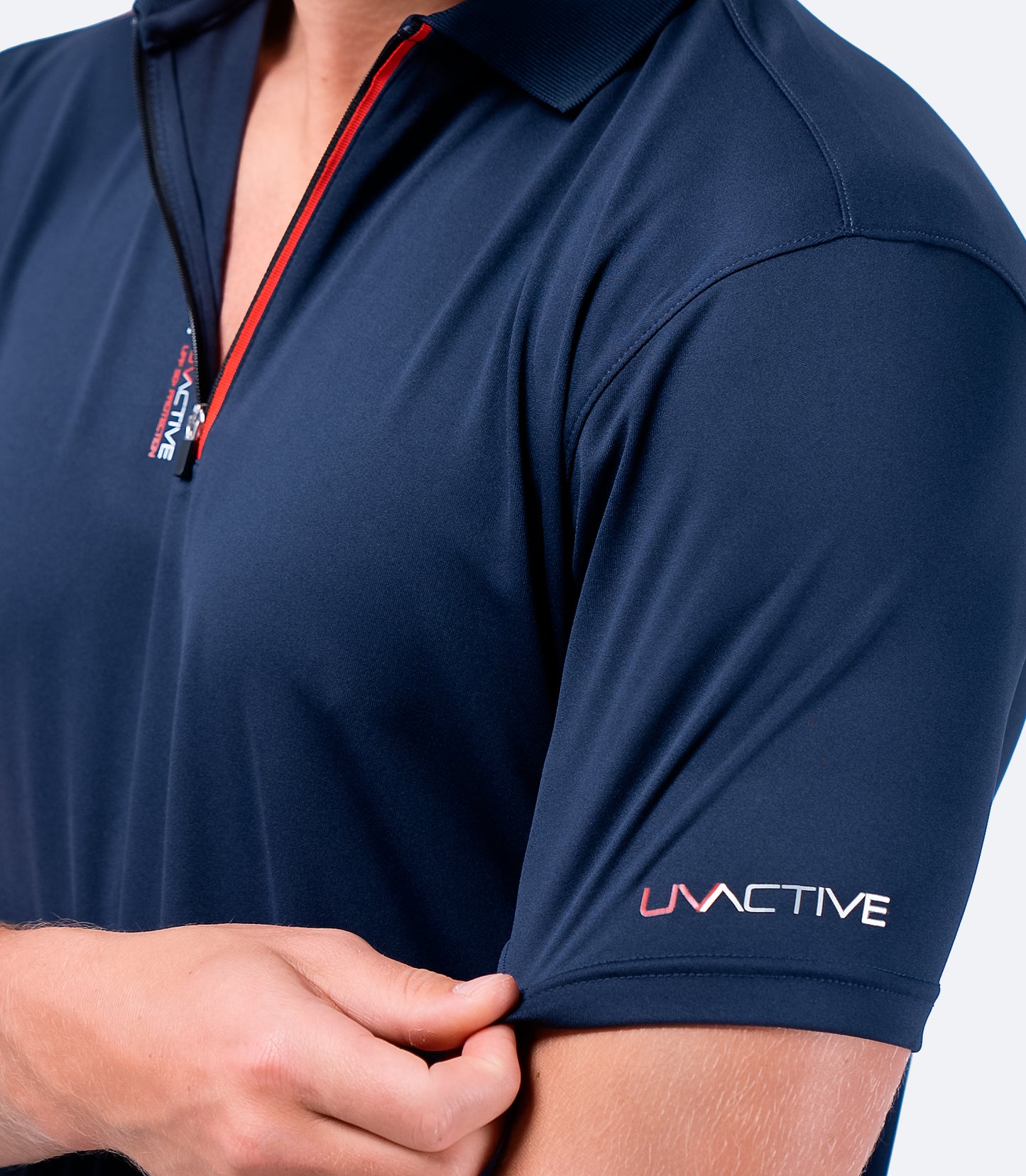Muška UVActivE UPF50+ Zip sportska polo majica