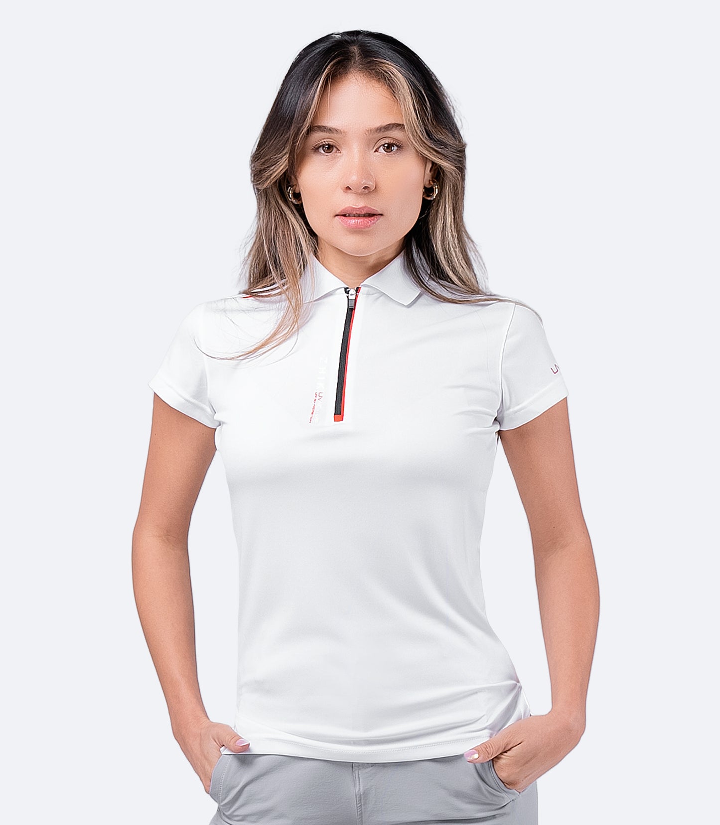 Ženska UVActive UPF50+ Zip sportska polo majica