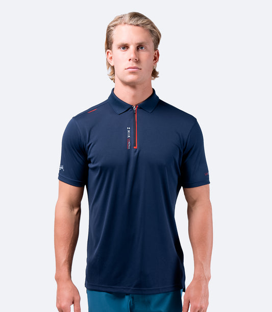 Muška UVActivE UPF50+ Zip sportska polo majica