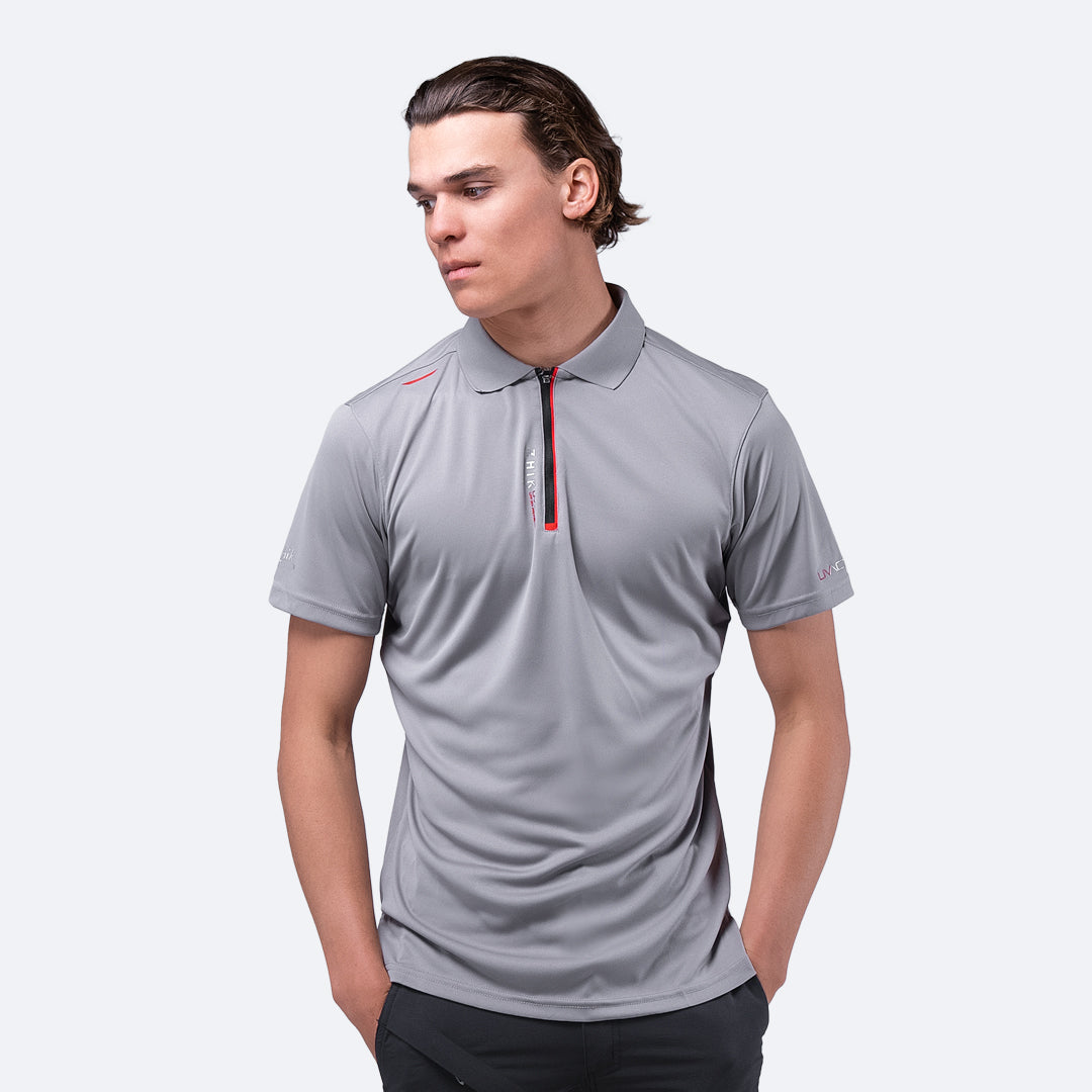 Muška UVActivE UPF50+ Zip sportska polo majica