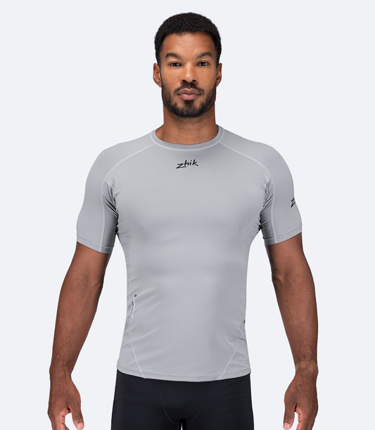 Muška majica s kratkim rukavima od Eco Spandex LT - Platinum