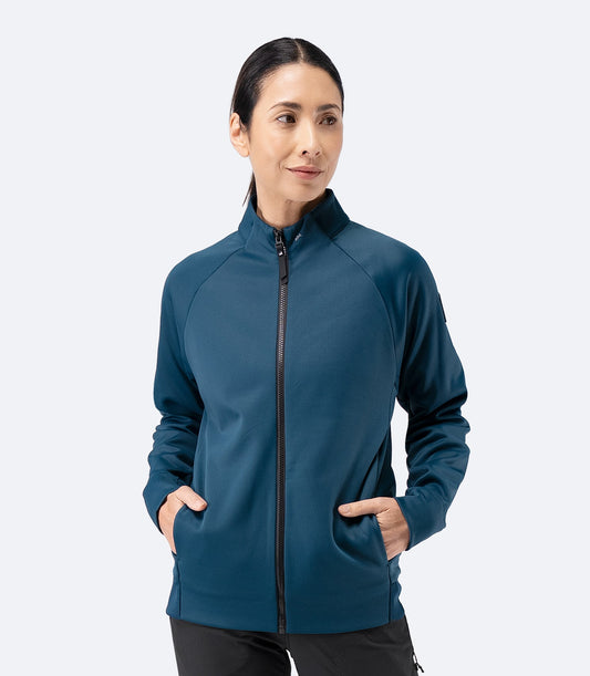 Ženska termo TechFleece sportska jakna - Deep Teal