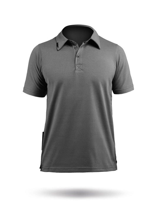 Muški poli pamučni polo-siva